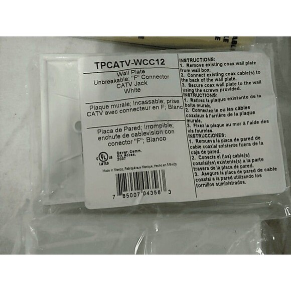 Lot of 16 New Light Switch Covers & CATV Jack Wall Plates - Picture 7 of 11